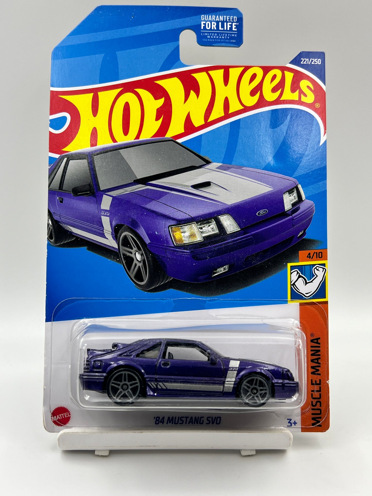 IMPORTED - HOT WHEELS -  84 MUSTANG SVO - 3A