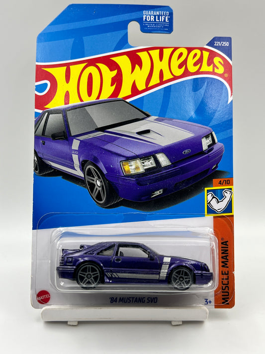 IMPORTED - HOT WHEELS -  84 MUSTANG SVO - 3A