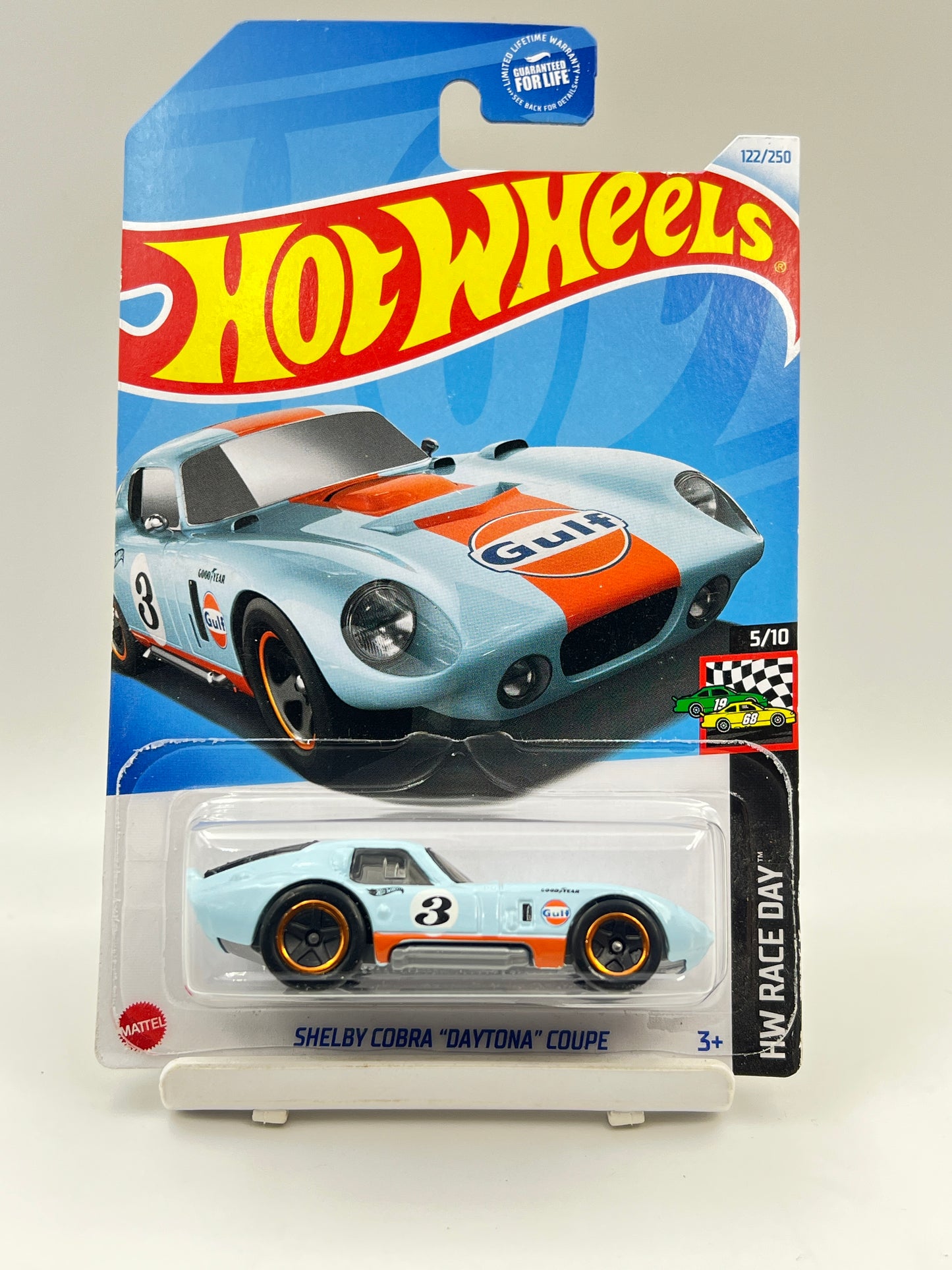IMPORTED - HOT WHEELS -  SHELBY COBRA DAYTONA COUPE - GULF - 1A