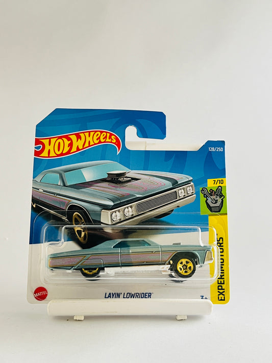 LAYIN LOWRIDER - SHORT CARD - 1A - Its Fun- Hot wheels - matchbox - diecast