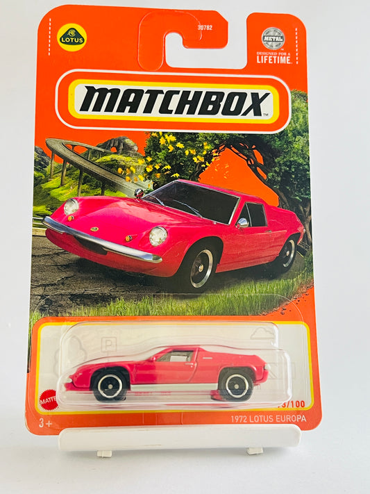 1972 LOTUS EUROPA - Its Fun- Hot wheels - matchbox - diecast