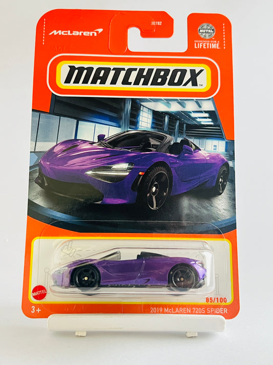 2019 MCLAREN 720S SPIDER - Its Fun- Hot wheels - matchbox - diecast