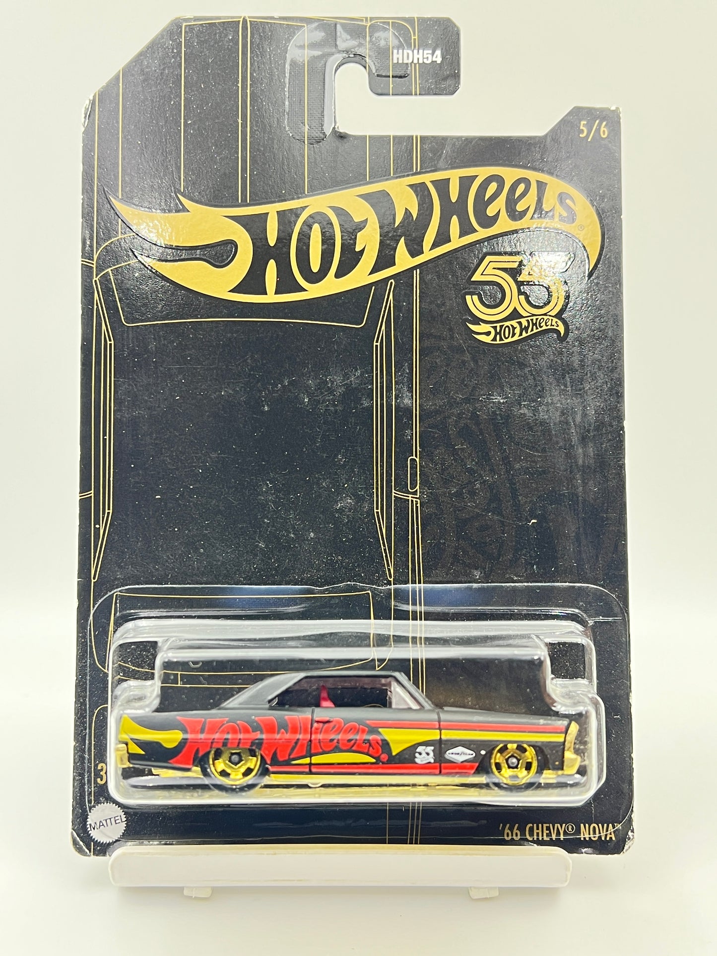 SOFT CORNERS - HOT WHEELS - 66 CHEVY NOVA - 4E