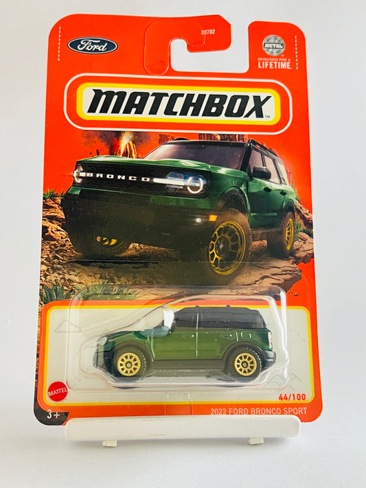 2022 FORD BRONCO SPORT - GREEN - Its Fun- Hot wheels - matchbox - diecast
