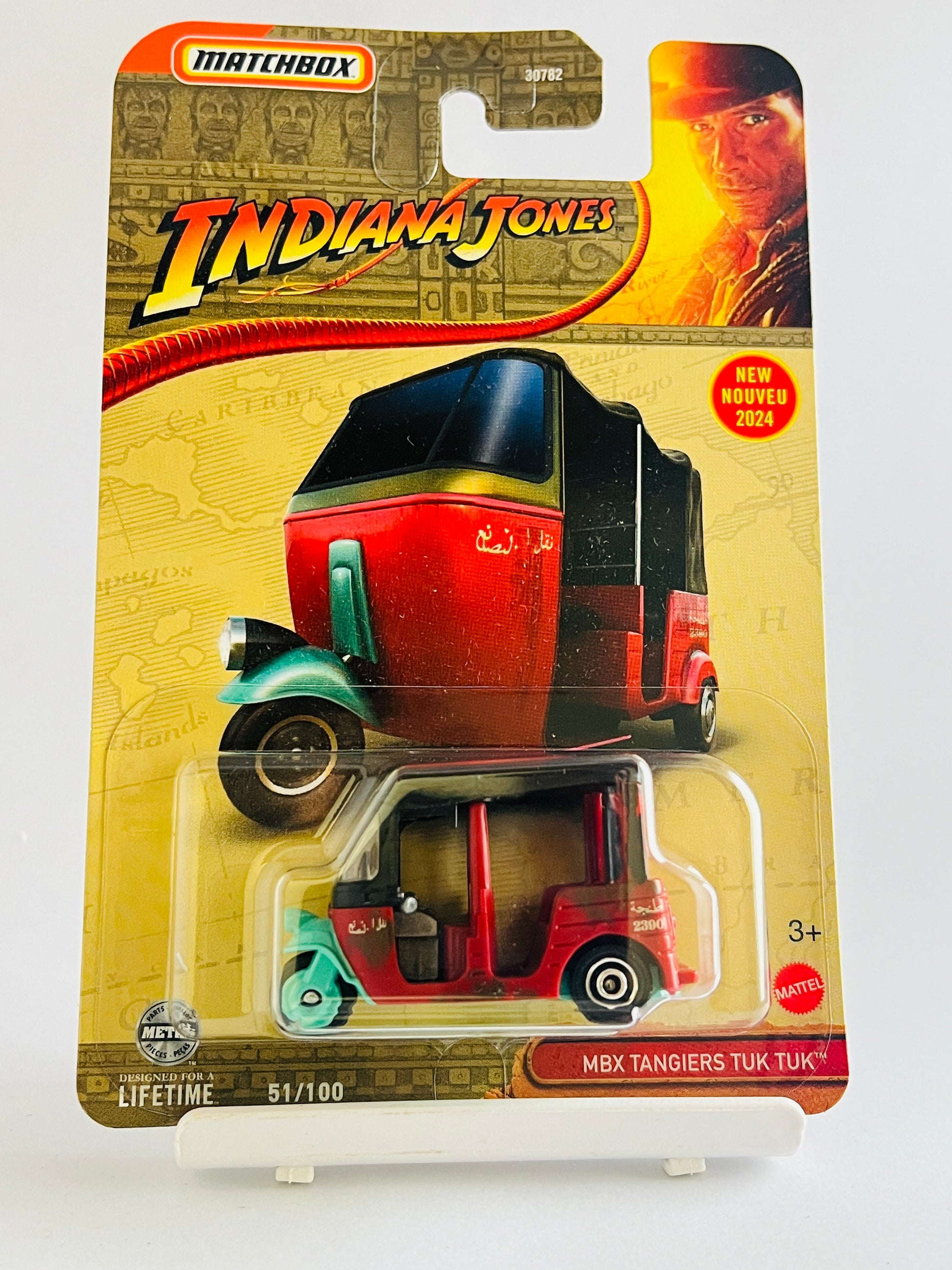 INDIANA JONES MBX TANGIERS TUK TUK - 4E - Its Fun- Hot wheels - matchbox - diecast