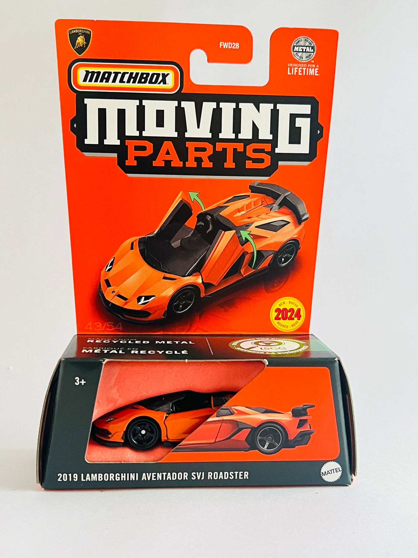 MOVING PARTS - 2019 LAMBORGHINI AVENTADOR SVJ ROADSTER