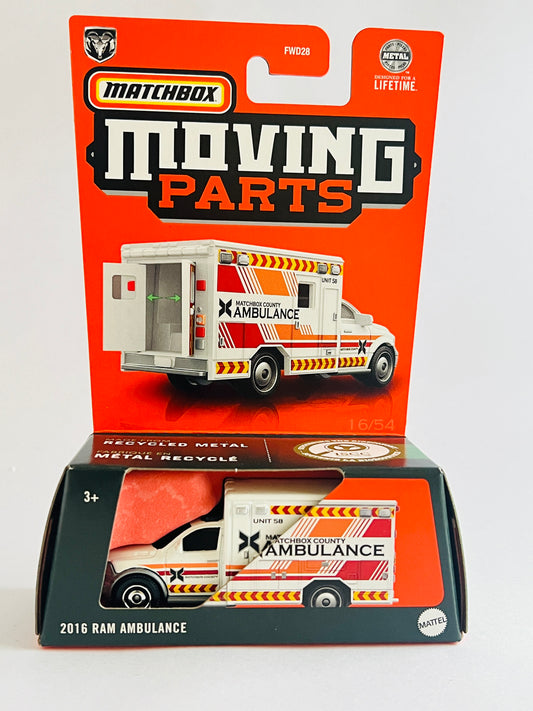 MOVING PARTS - 2016 RAM AMBULANCE