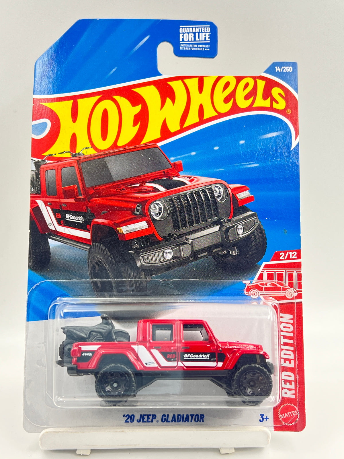 RED EDITION - IMPORTED - HOT WHEELS -  20 JEEP GLADIATOR - 2A