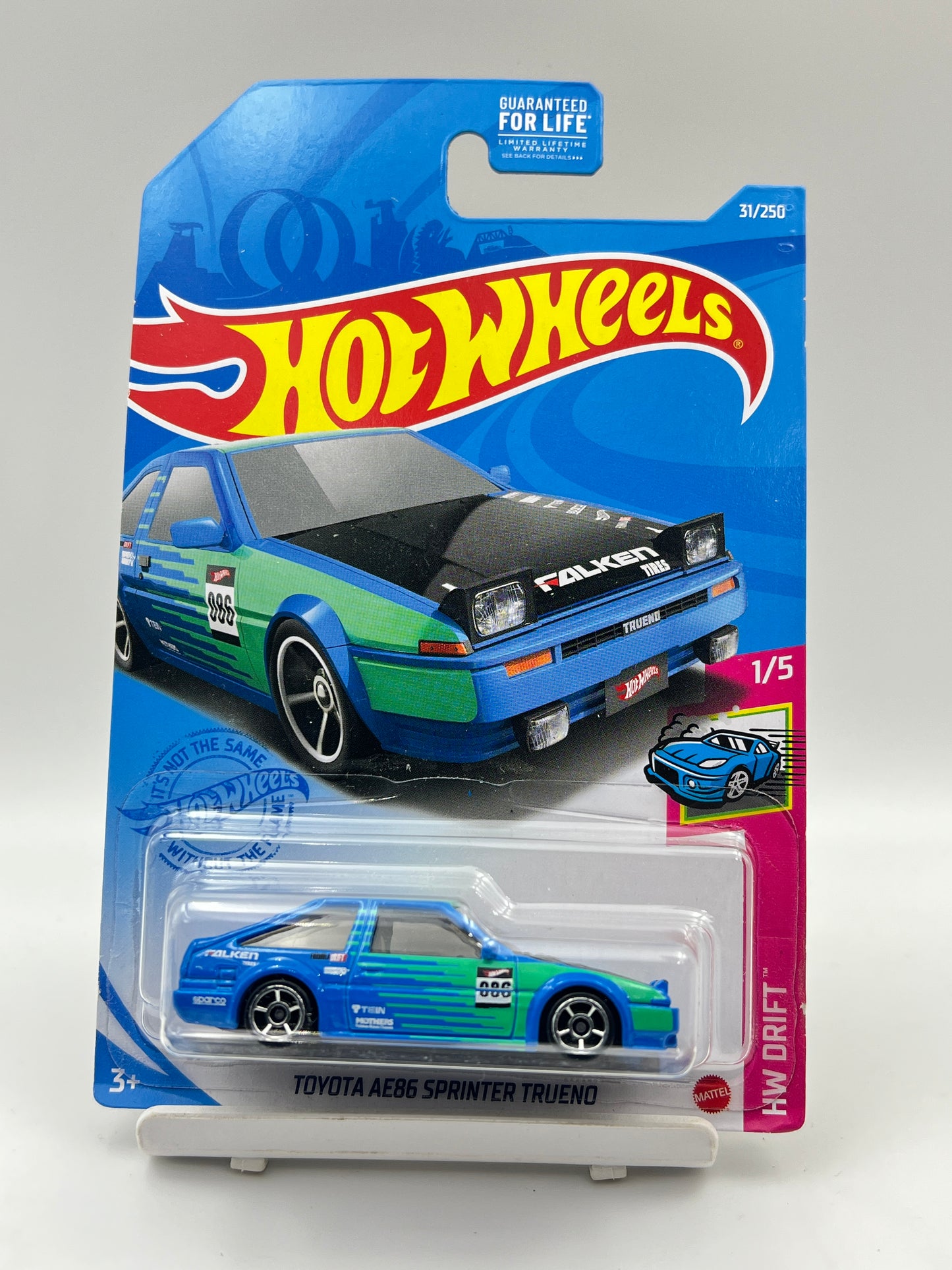 IMPORTED - HOT WHEELS -  TOYOTA AE86 SPRINTER TRUENO - FALKEN - 2E