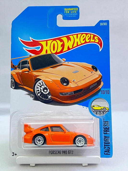 HOT WHEELS - PORSCHE 993 GT2 - ORANGE - 6E - Its Fun