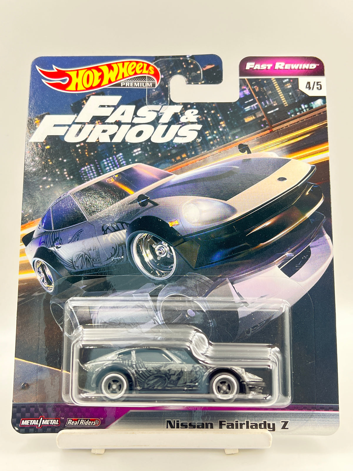 IMPORTED - HOT WHEELS -  PREMIUM - FAST AND FURIOUS - FAST REWIND - NISSAN FAIRLADY Z - B6