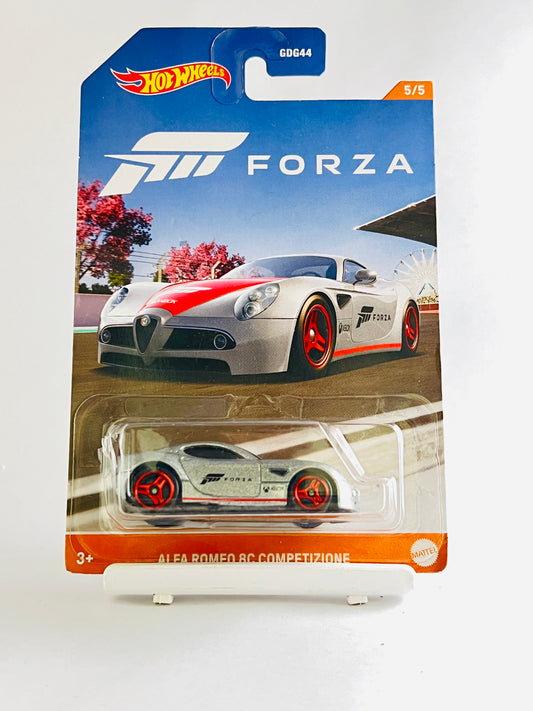 BLISTER DAMAGE - FORZA ALFA ROMEO 8C COMPETETIZIONE - 5E - Its Fun- Hot wheels - matchbox - diecast