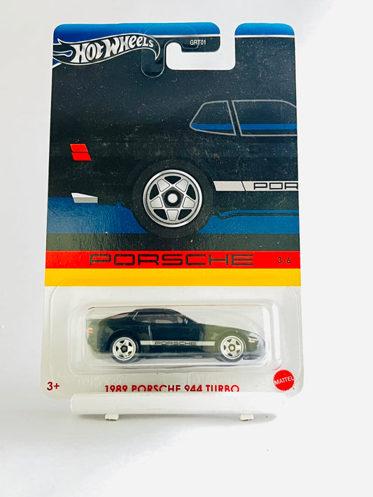 1989 PORSHE 944 TURBO - BLACK - 5C - Its Fun- Hot wheels - matchbox - diecast