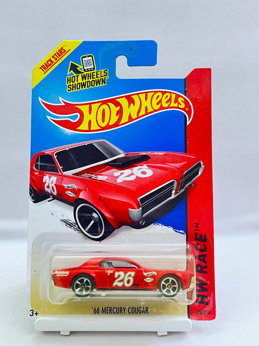 HOT WHEELS - 68 MERCURY COUGAR - RED - 7C - Its Fun