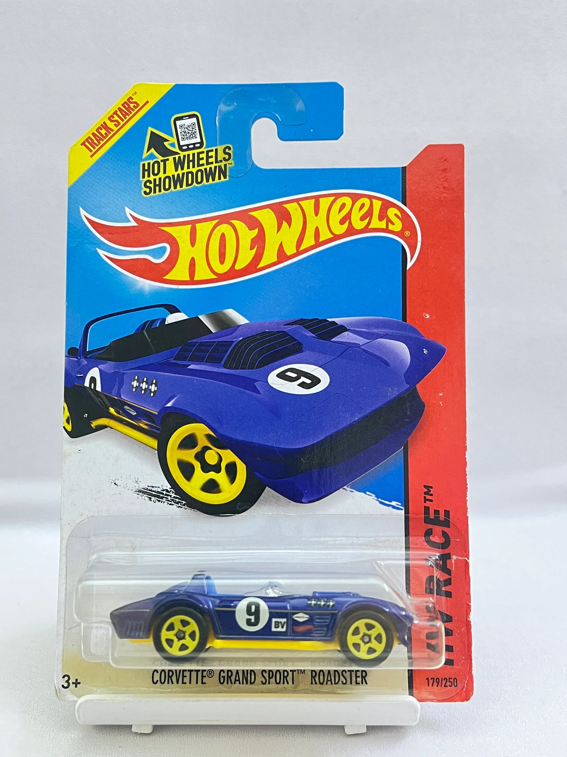HOT WHEELS - CORVETTE GRAND SPORT ROADSTER - BLUE - 7A - Its Fun