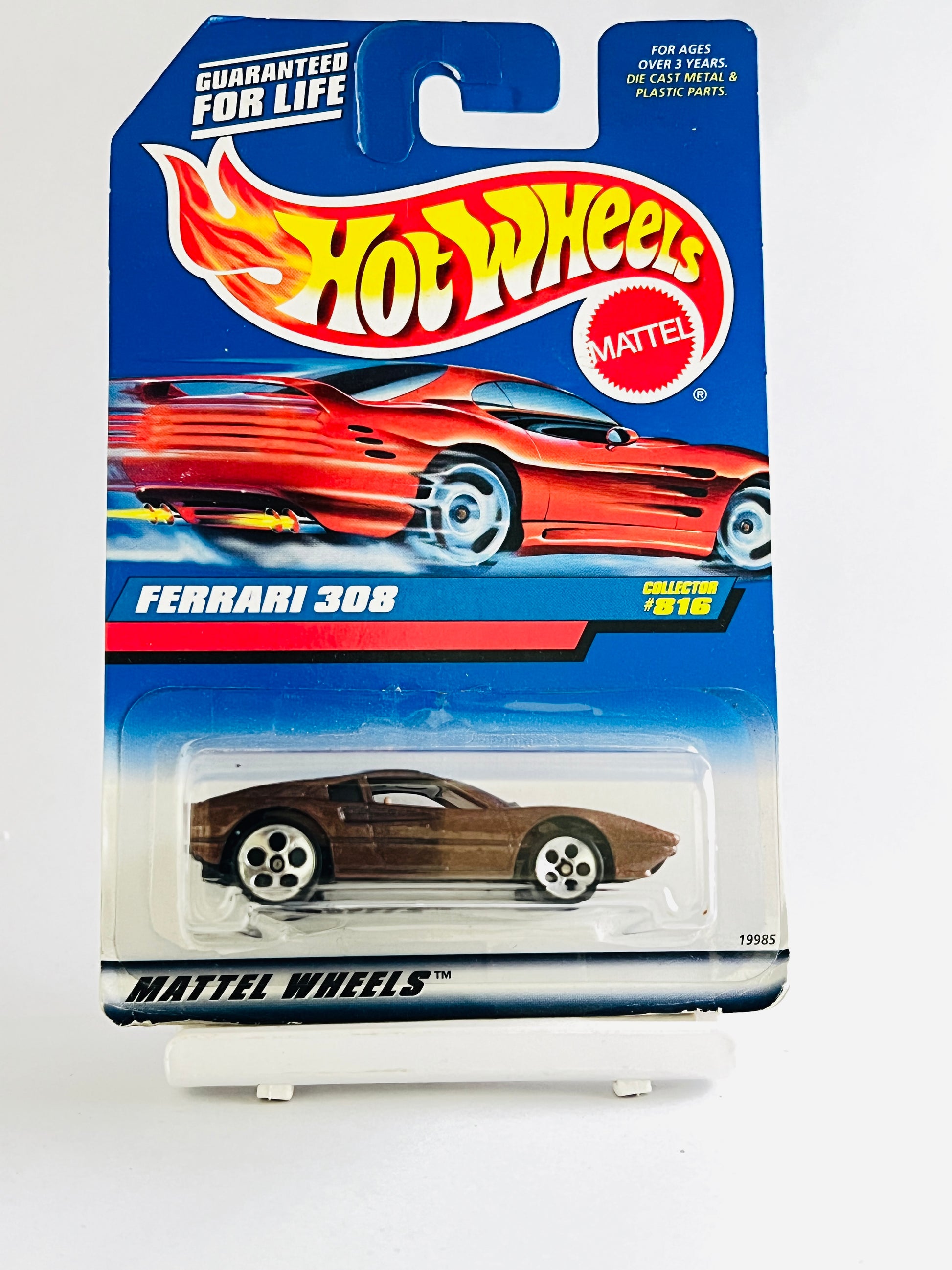 FERRARI 308 - BROWN - 5B - Its Fun- Hot wheels - matchbox - diecast