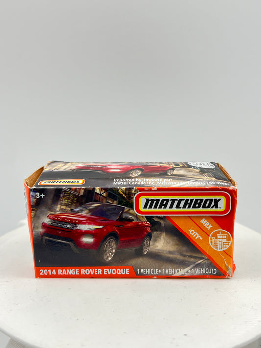 MATCHBOX - MILD BOX SQUEEZE -2014 RANGE ROVER EVOQUE - 2G