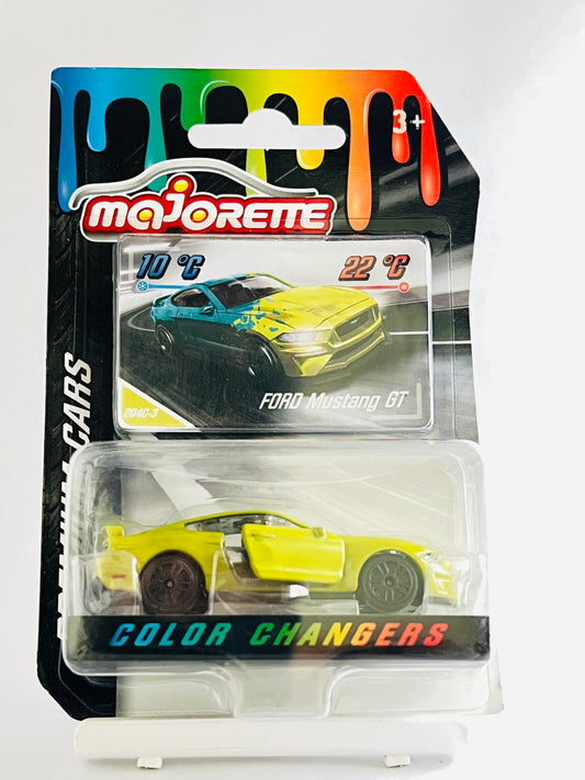 MAJORETTE COLOR CHANGING WITH MOVING PARTS - FORD MUSTANG GT - 5E