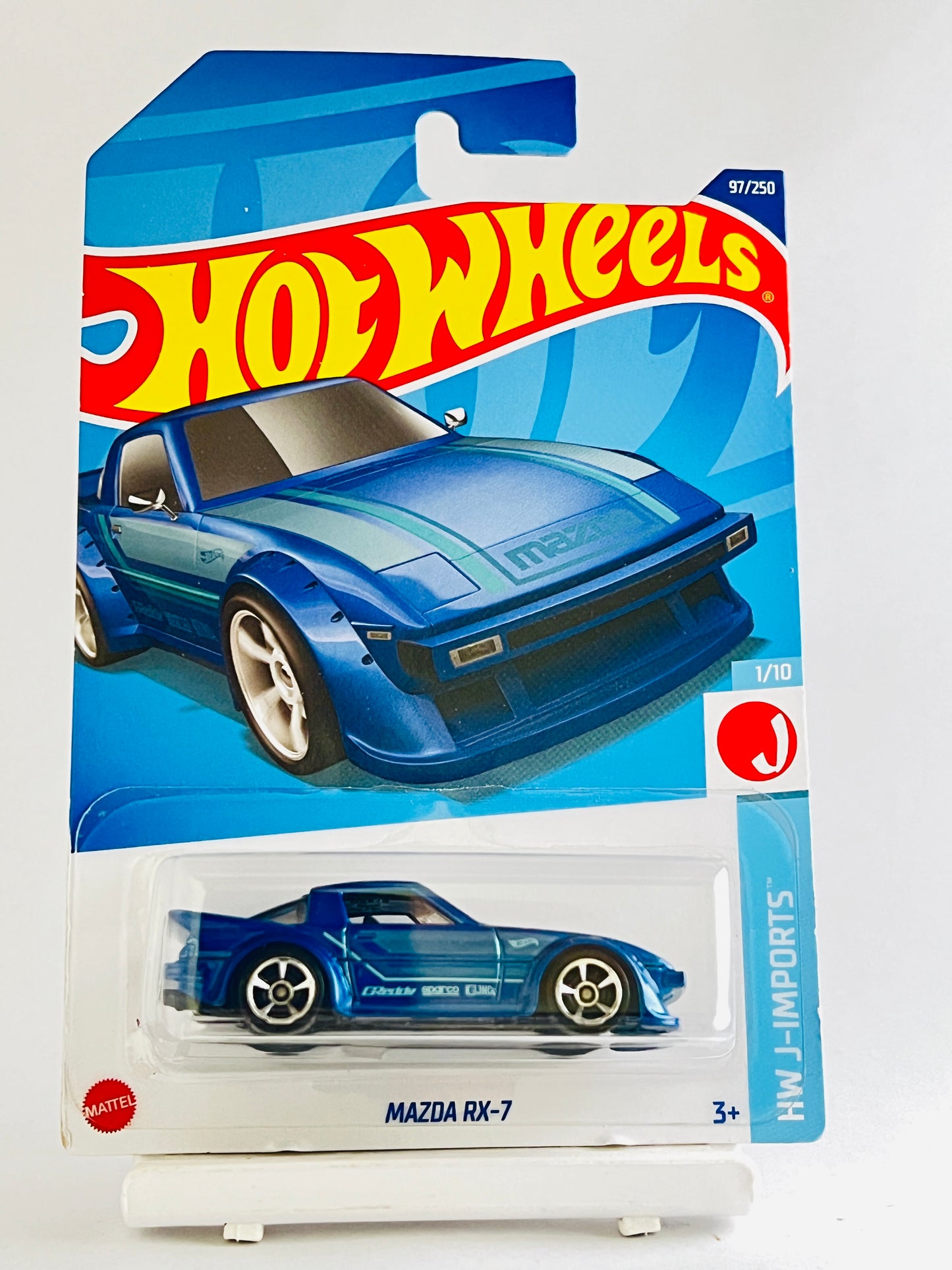 BLISTER CRACK - MAZDA RX-7 - 5E - Its Fun- Hot wheels - matchbox - diecast