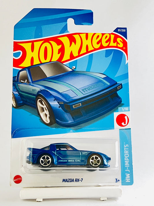 BLISTER CRACK - MAZDA RX-7 - 5E - Its Fun- Hot wheels - matchbox - diecast