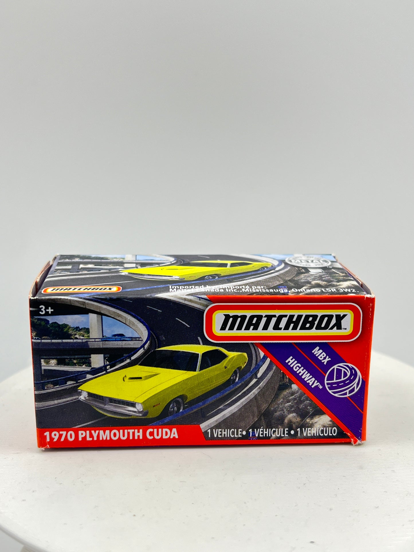MATCHBOX - 1970 PLYMOUTH CUDA - 3F