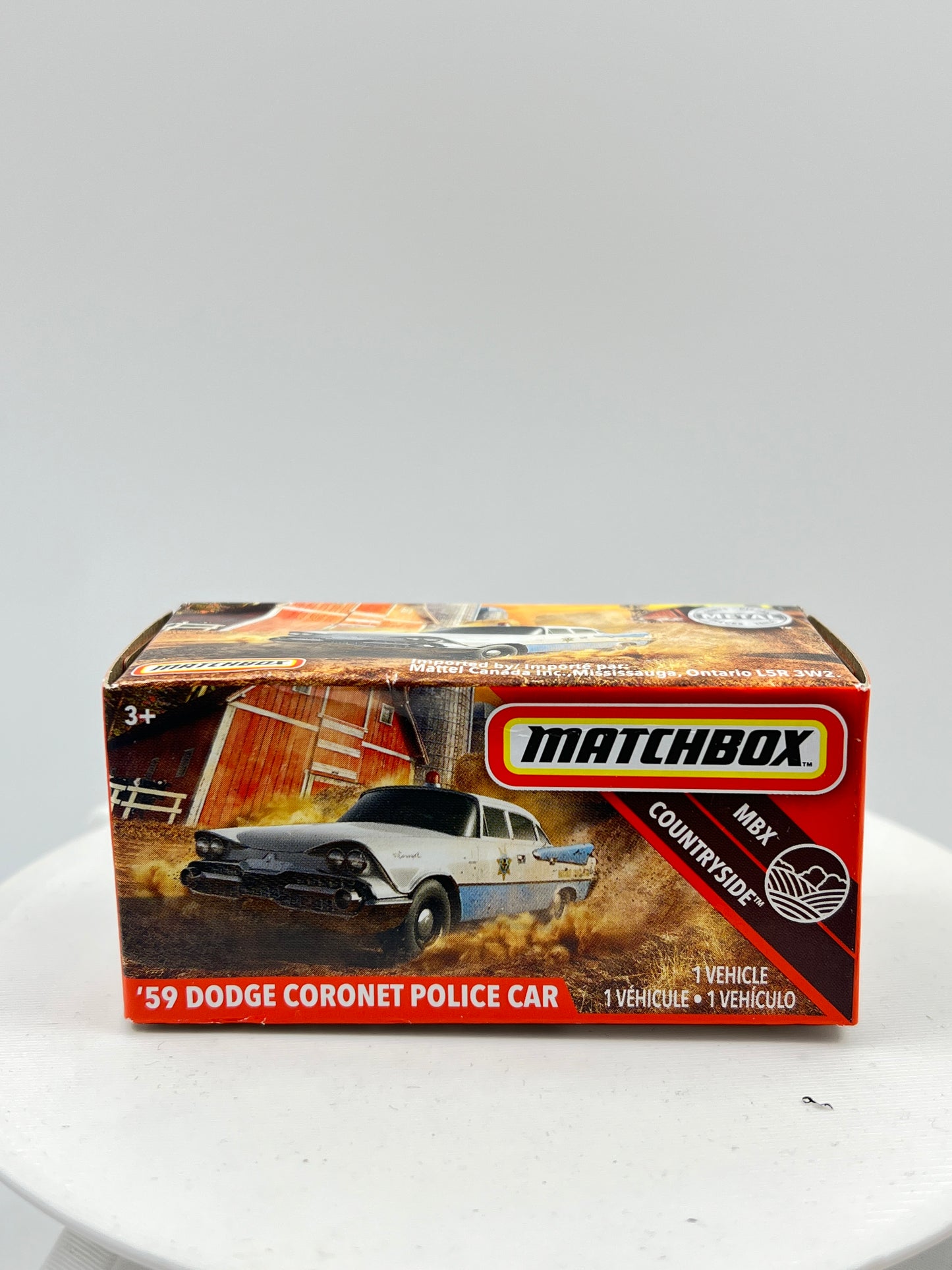 MATCHBOX - 59 DODGE CORONET POLICE CAR - 3G