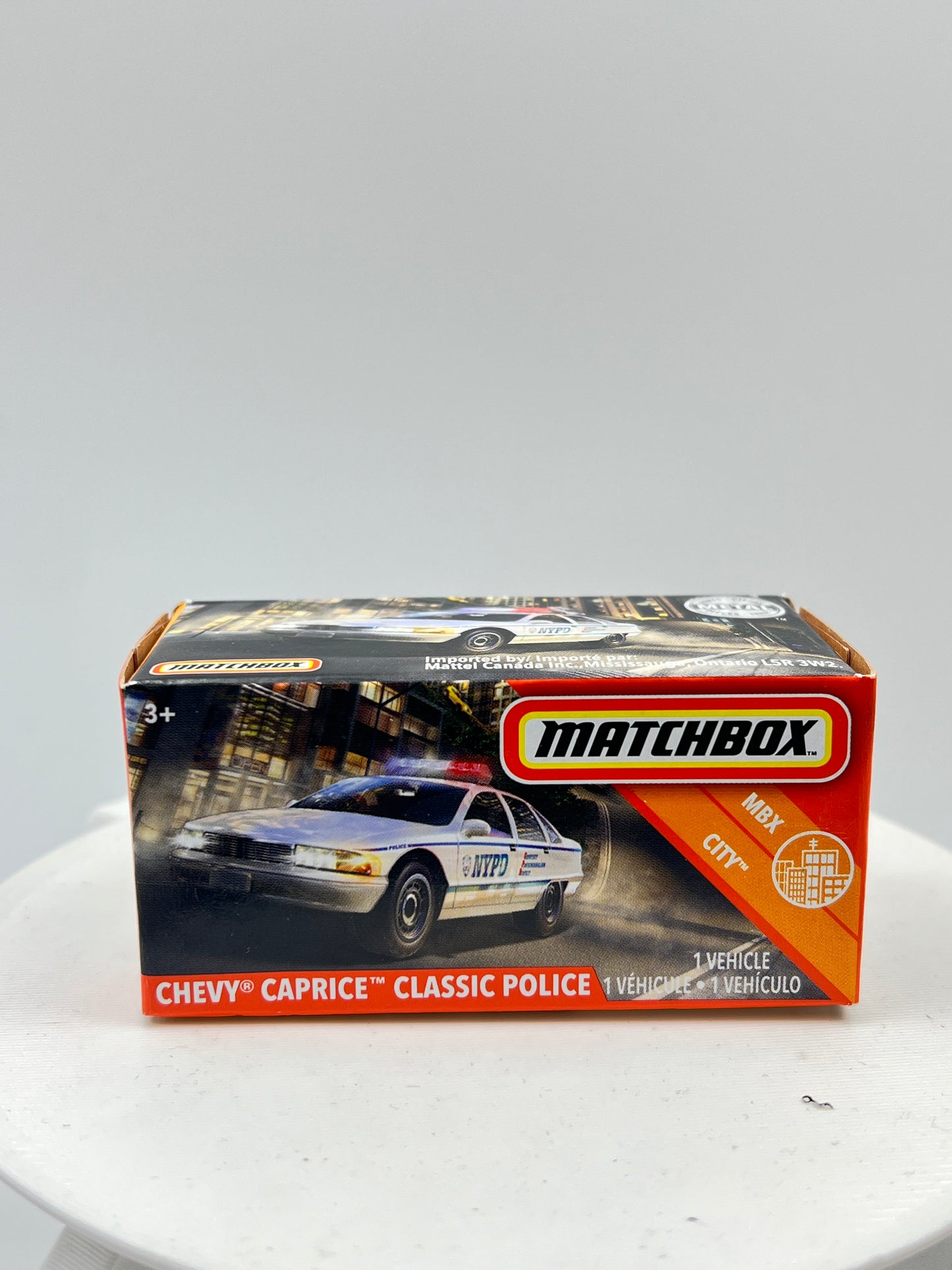 MATCHBOX - CHEVY CAPRICE CLASSIC POLICE - 3G