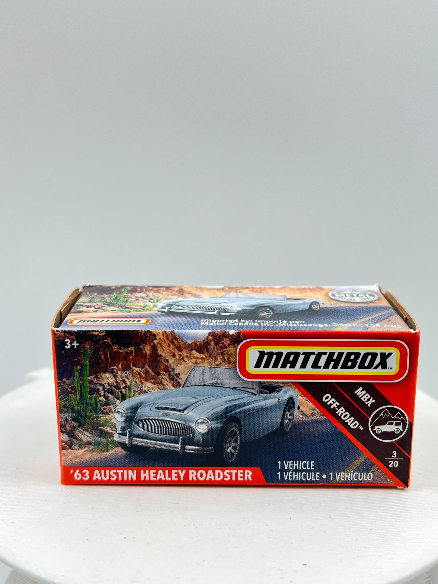 MATCHBOX - 63 AUSTIN HEALEY ROADSTER - 3G