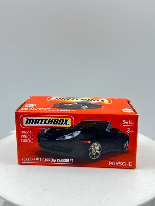 MATCHBOX - PORSCHE 911 CARRERA CABRIOLET - 3G