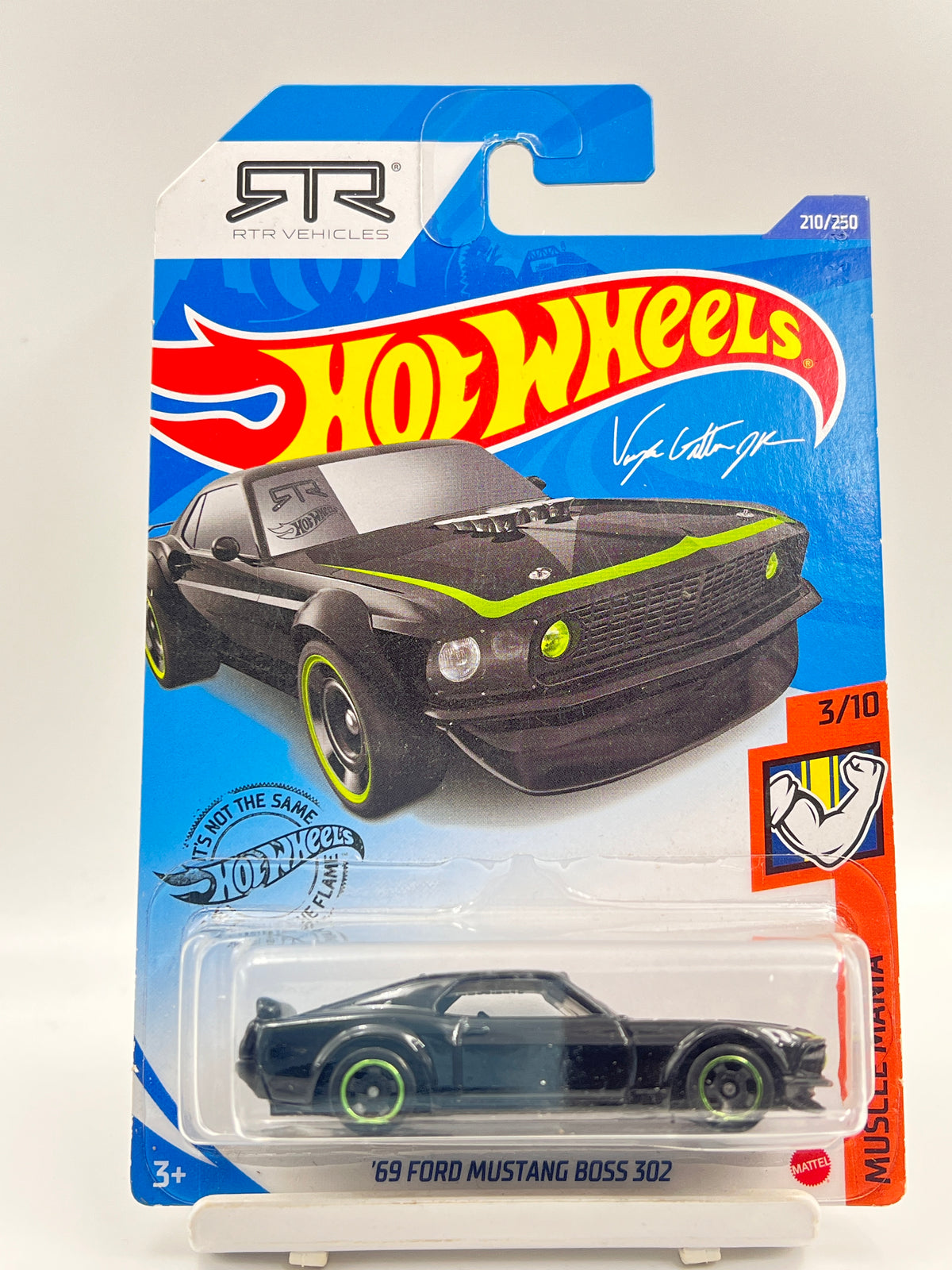 IMPORTED - HOT WHEELS -  69 FORD MUSTANG BOSS 302 - 3D
