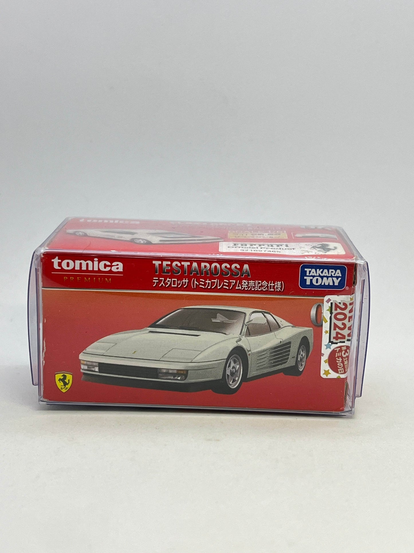 NOT SEALED - WITH BOX PROTECTOR - TOMICA FERRARI TESTAROSSA - Its Fun