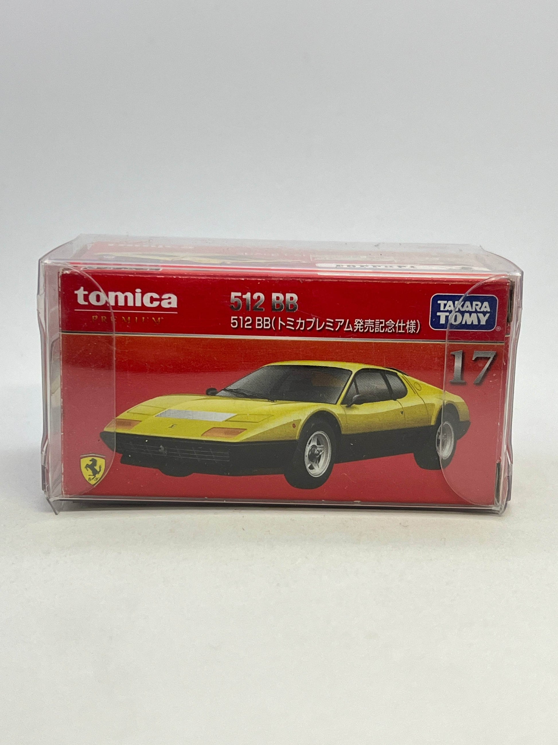 NOT SEALED - WITH BOX PROTECTOR - TOMICA FERRARI 512 BB - Its Fun