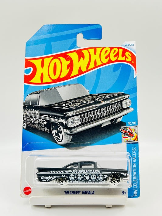 MILD CREASE - TREASURE HUNT - HOT WHEELS - 59 CHEVY IMPALA - 2D