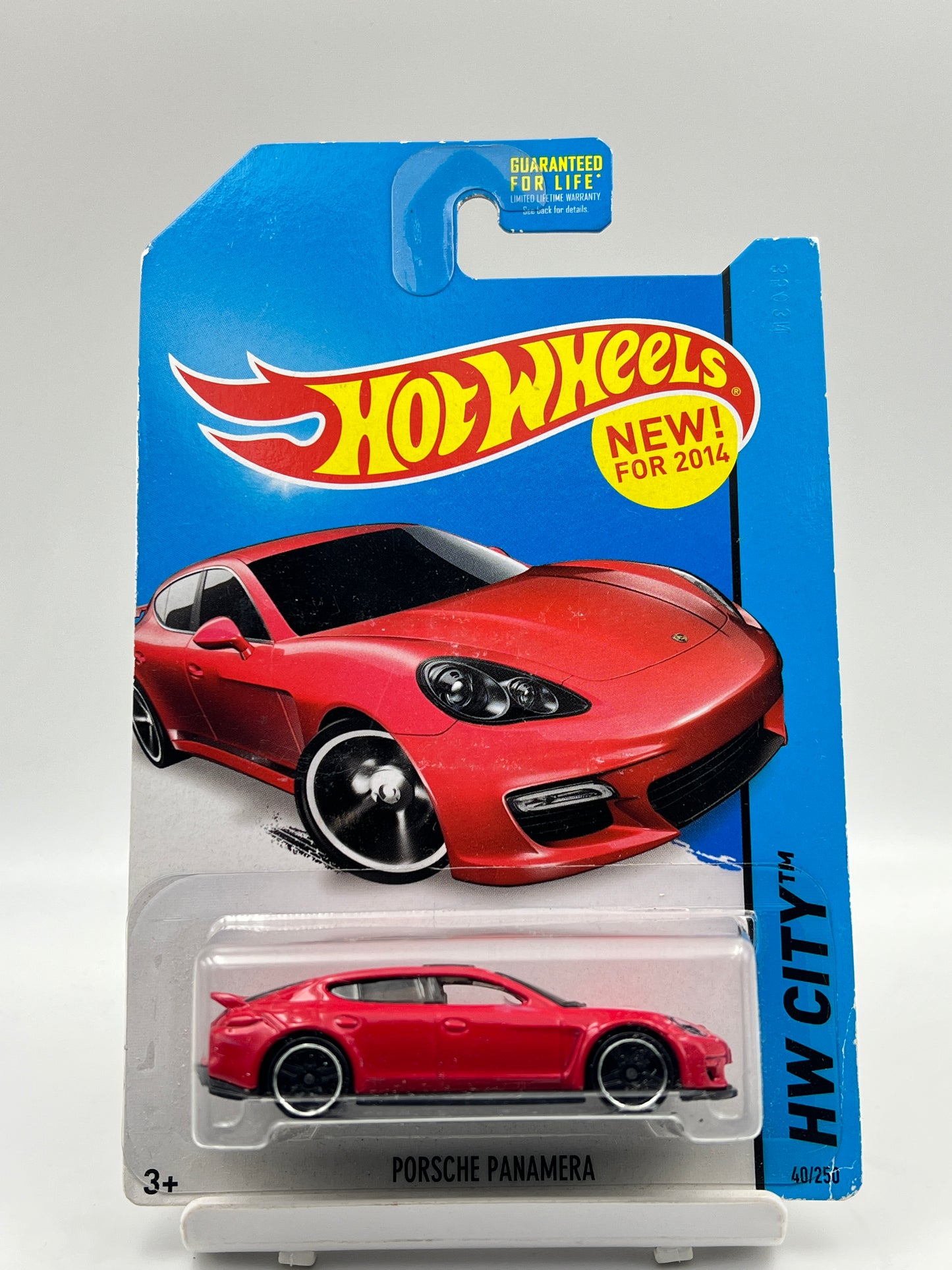 IMPORTED - HOT WHEELS -  PORSCHE PANAMERA - RED - 4D
