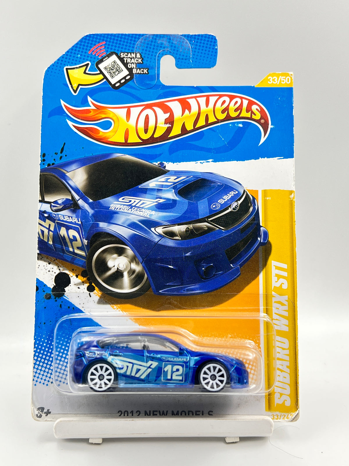 IMPORTED - HOT WHEELS -  SUBARU WRX STI - 3A