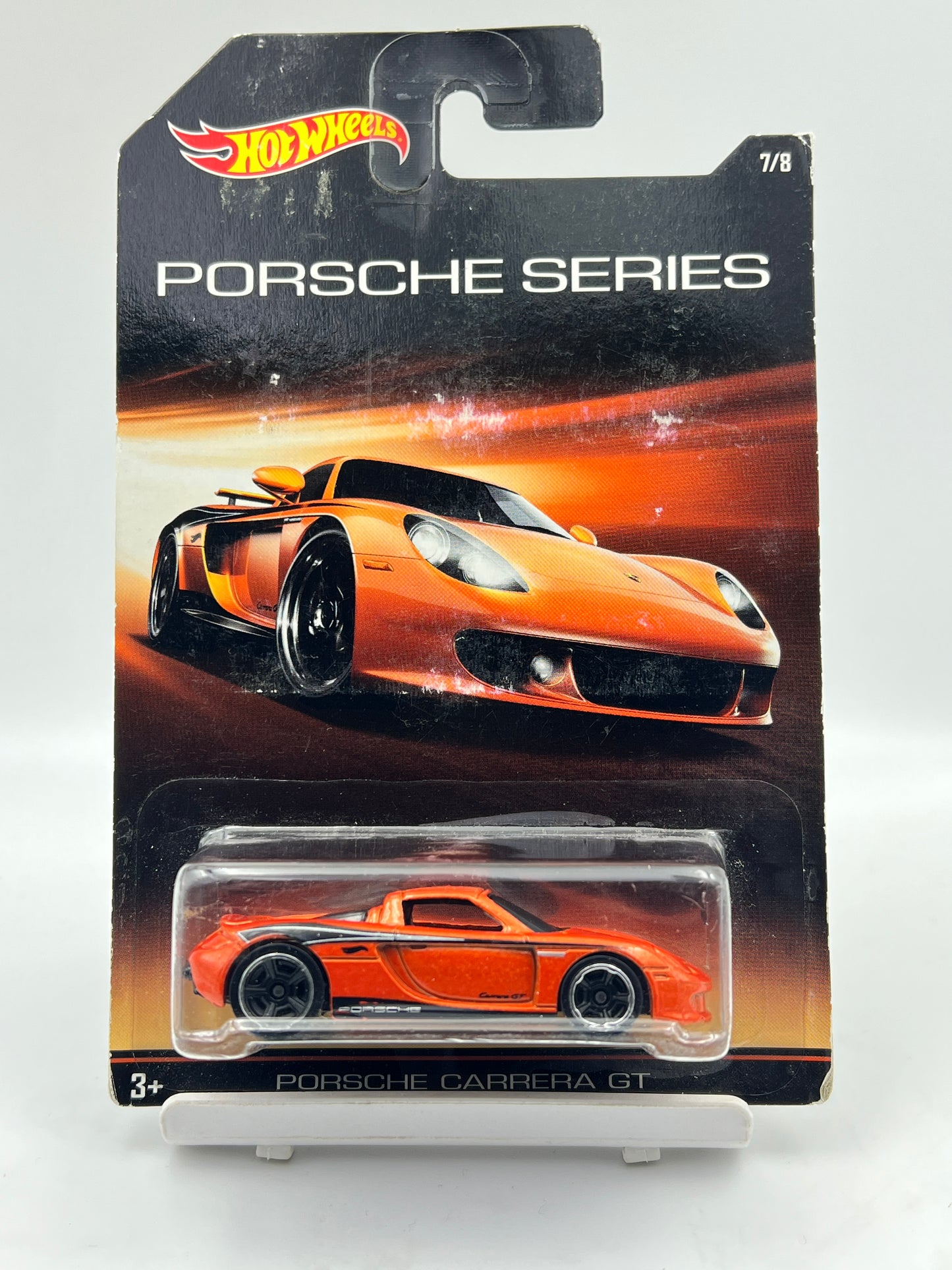 ( CARD AS IN PIC ) - IMPORTED - HOT WHEELS -  PORSCHE CARRERA GT - 4D