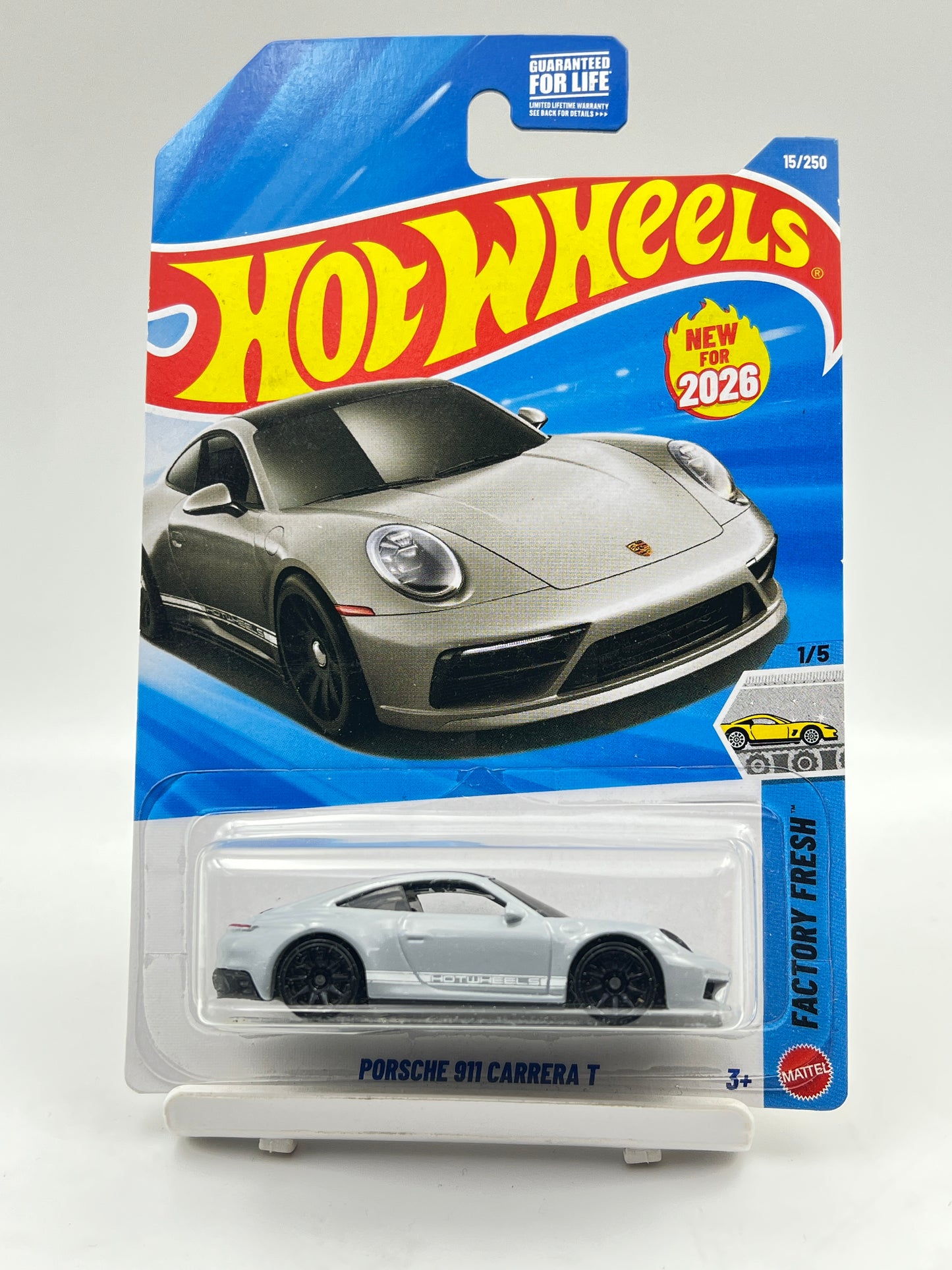 IMPORTED - HOT WHEELS -  PORSCHE 911 CARRERA T - GREY - 1A