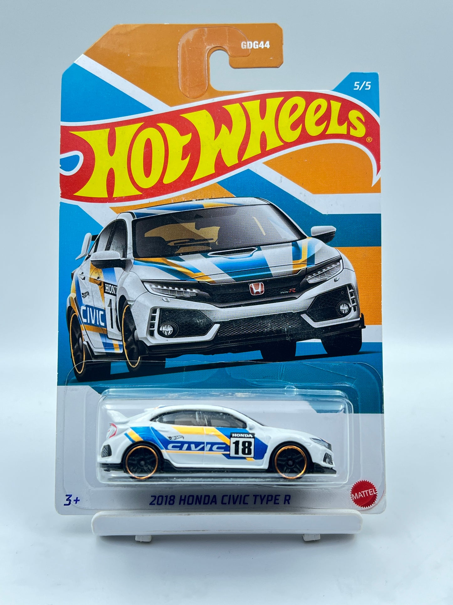 IMPORTED - HOT WHEELS -  2018 HONDA CIVIC TYPE R - 3G