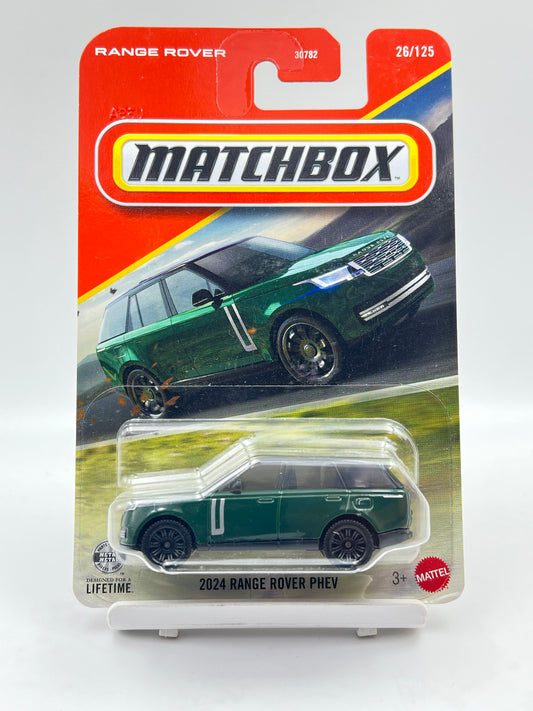 MATCHBOX - 2024 RANGE ROVER PHEV - GREEN - 3G