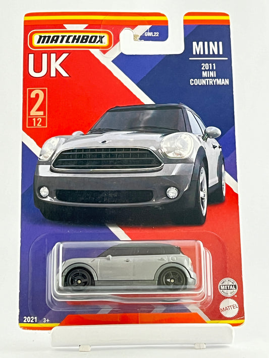 2011 MINI COUNTRYMAN - GREY - Its Fun- Hot wheels - matchbox - diecast