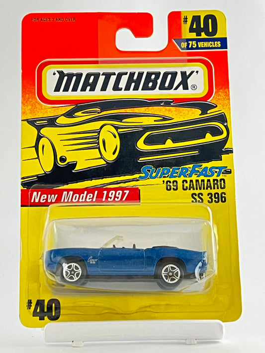 69 CAMARO SS 396 - SUPERFAST - IMPORTED - Its Fun- Hot wheels - matchbox - diecast