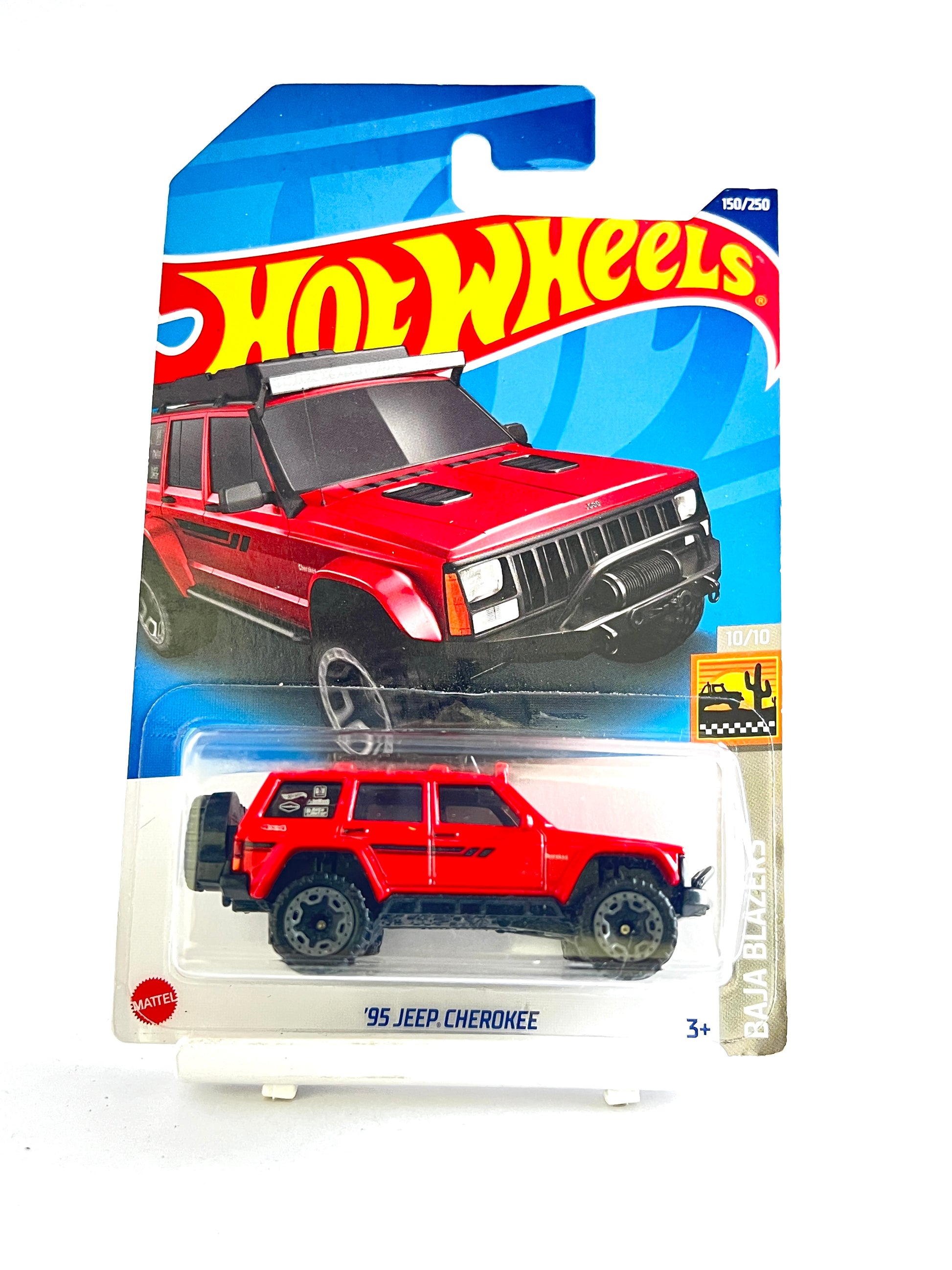 HOT WHEELS - 95 JEEP CHEROKEE - RED - 4C - Its Fun- Hot wheels - matchbox - diecast