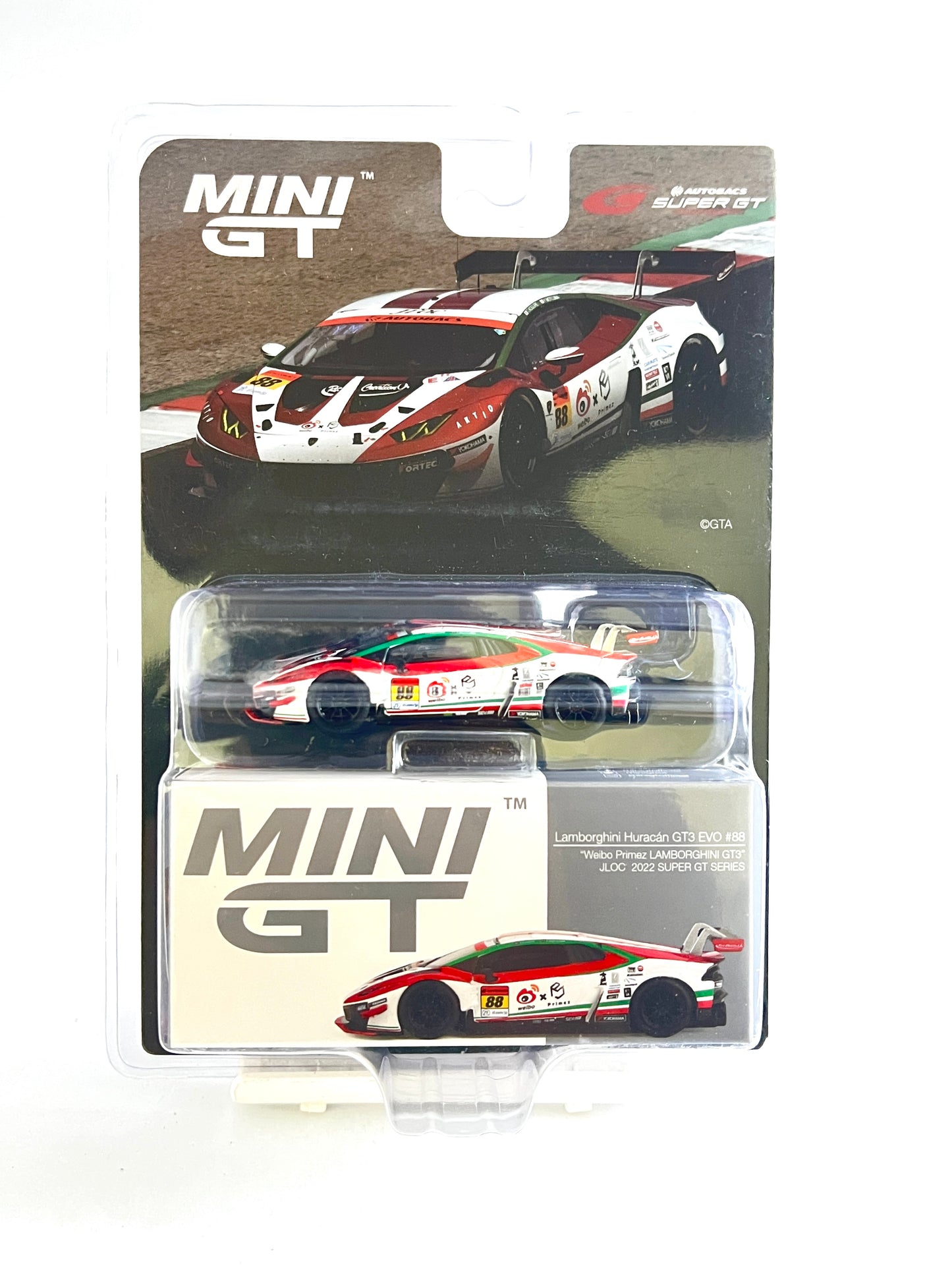 MINI GT - LAMBORGHINI HURACAN GT3 EVO #88