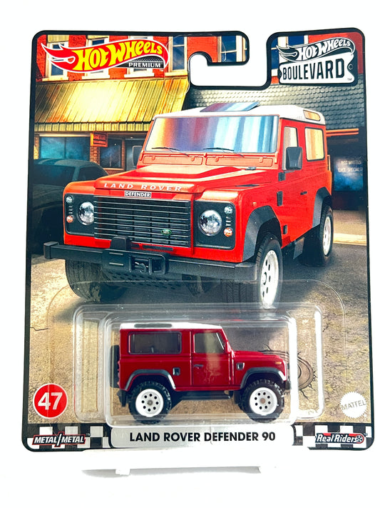 PREMIUM - LAND ROVER DEFENDER 90 - 4F - Its Fun- Hot wheels - matchbox - diecast