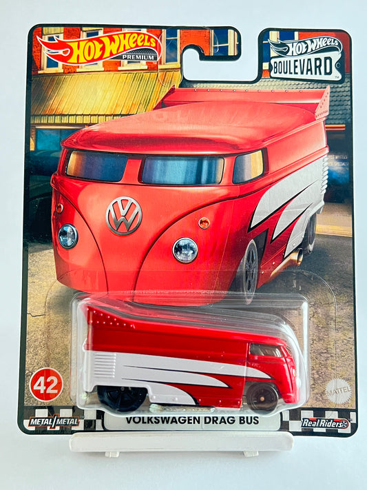 PREMIUM - VOLKSWAGEN DRAG BUS - 4F - Its Fun- Hot wheels - matchbox - diecast