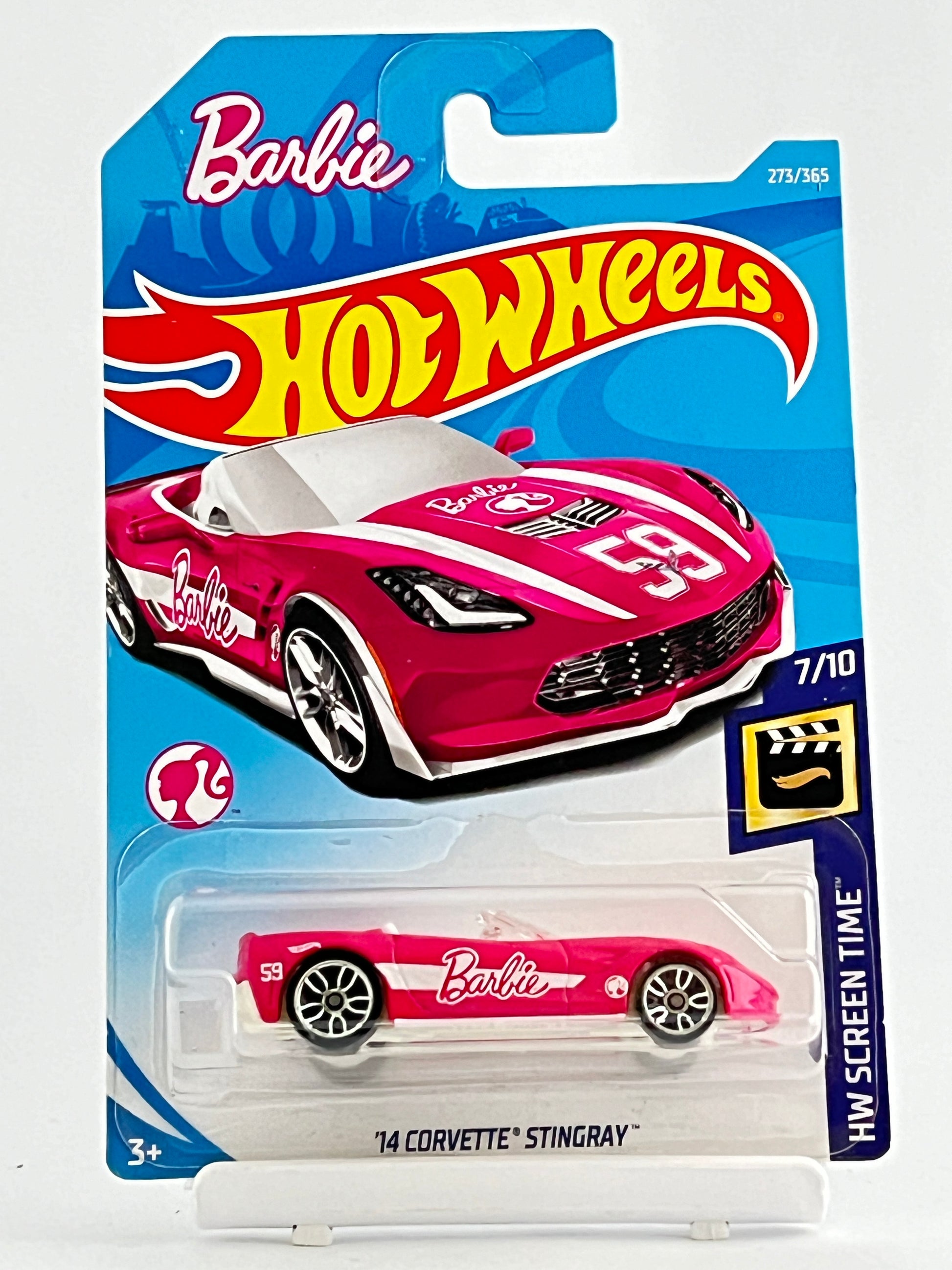 14 CORVETTE STINGRAY - BARBIE VERSION - Its Fun- Hot wheels - matchbox - diecast