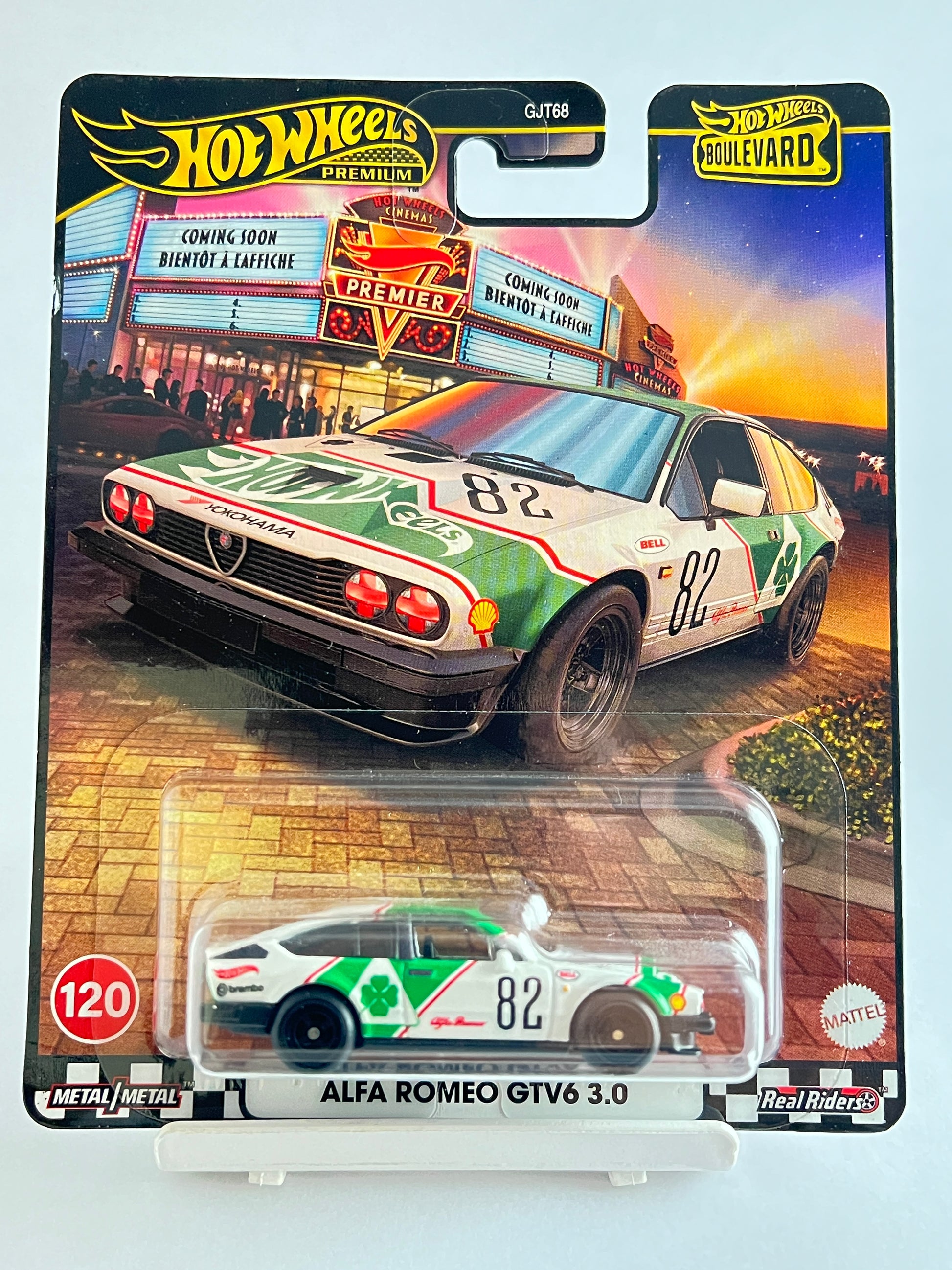 PREMIUM - ALFA ROMEO GTV6 3.0 - 4F - Its Fun- Hot wheels - matchbox - diecast