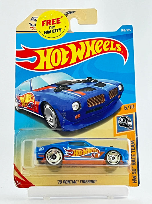 70 PONTIAC FIREBIRD - RACE TEAM -1B - Its Fun- Hot wheels - matchbox - diecast