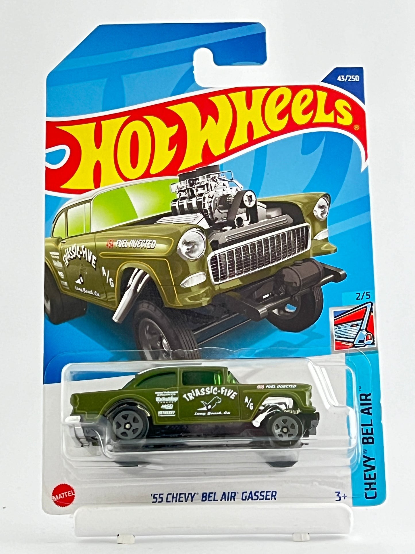 55 CHEVY BEL AIR GASSER - GREEN