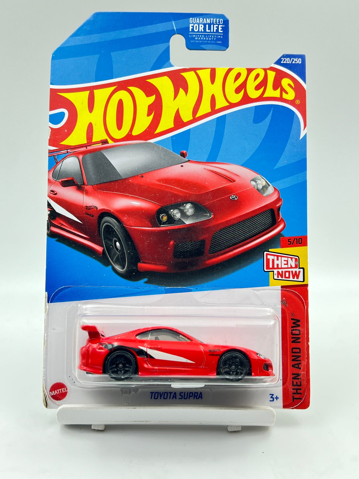 IMPORTED - HOT WHEELS -  TOYOTA SUPRA - RED - 3G